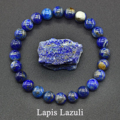 Natural Stone Healing Bead Bracelet for Balance