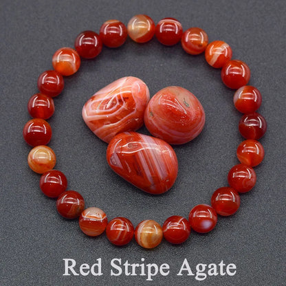 Natural Stone Healing Bead Bracelet for Balance