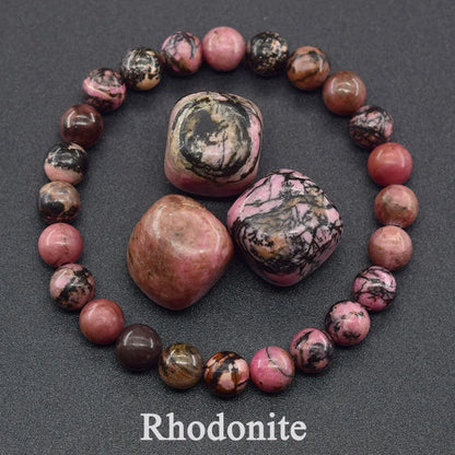 Natural Stone Healing Bead Bracelet for Balance