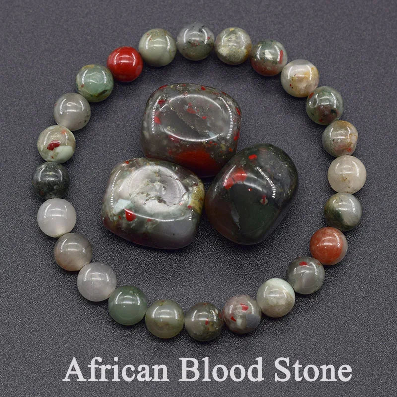 Natural Stone Healing Bead Bracelet for Balance