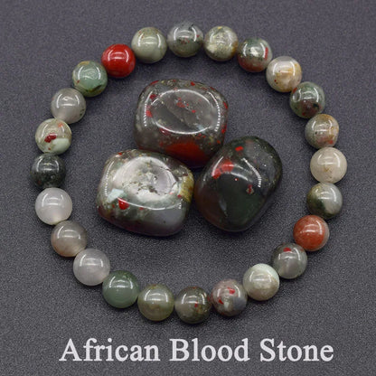 Natural Stone Healing Bead Bracelet for Balance