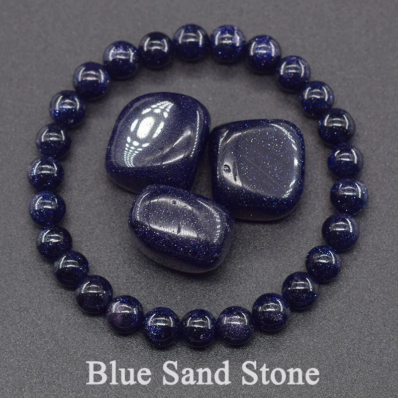 Natural Stone Healing Bead Bracelet for Balance